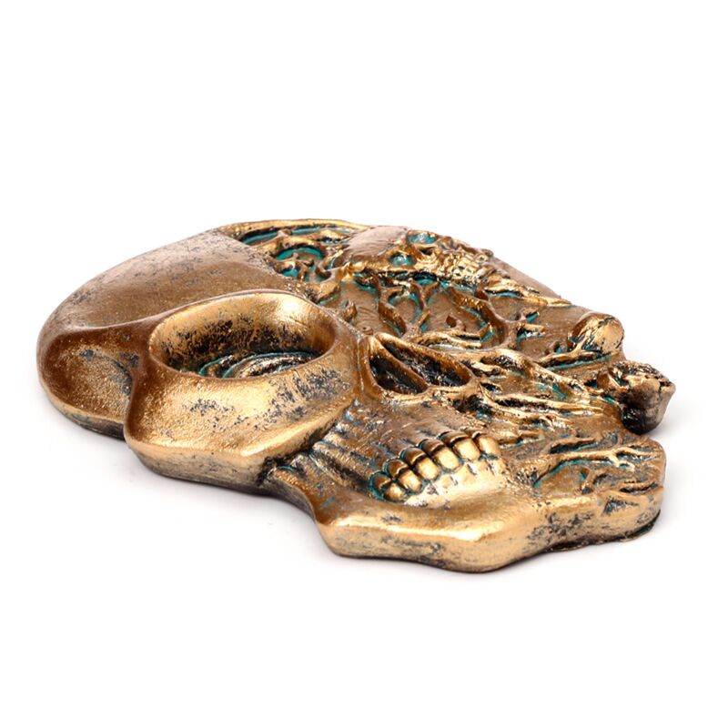 Skull -formade rökelsehållare rosor