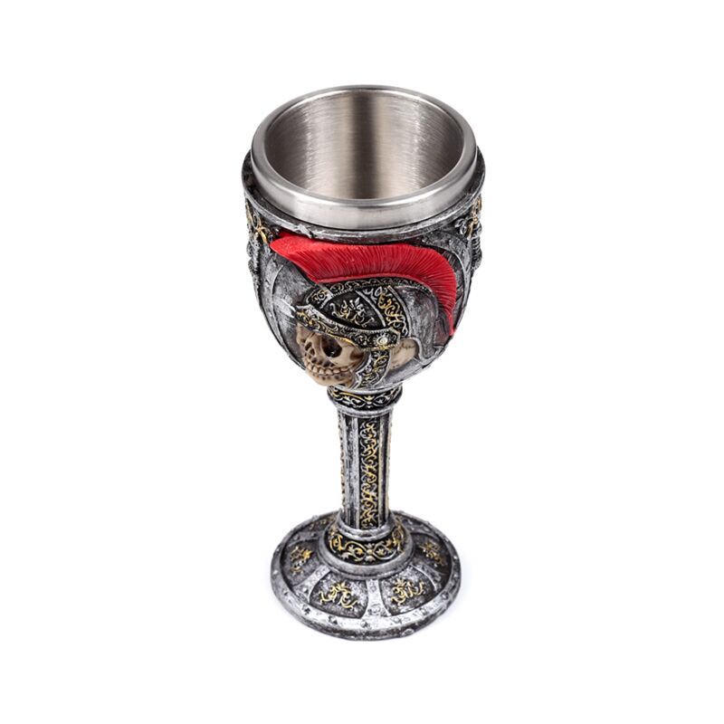 Decorative Roman soldier chalice