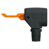 SKS floor pump Rennompressor Multivalve 16bar ZW Oranje