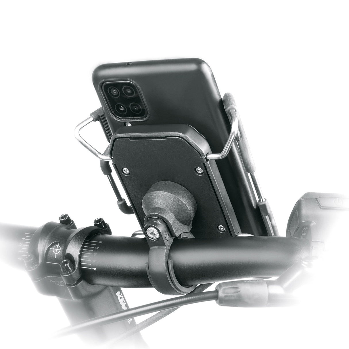 Sks Telefonhalter Smartgrab 360 Edelstahl Kunststoff schwarz