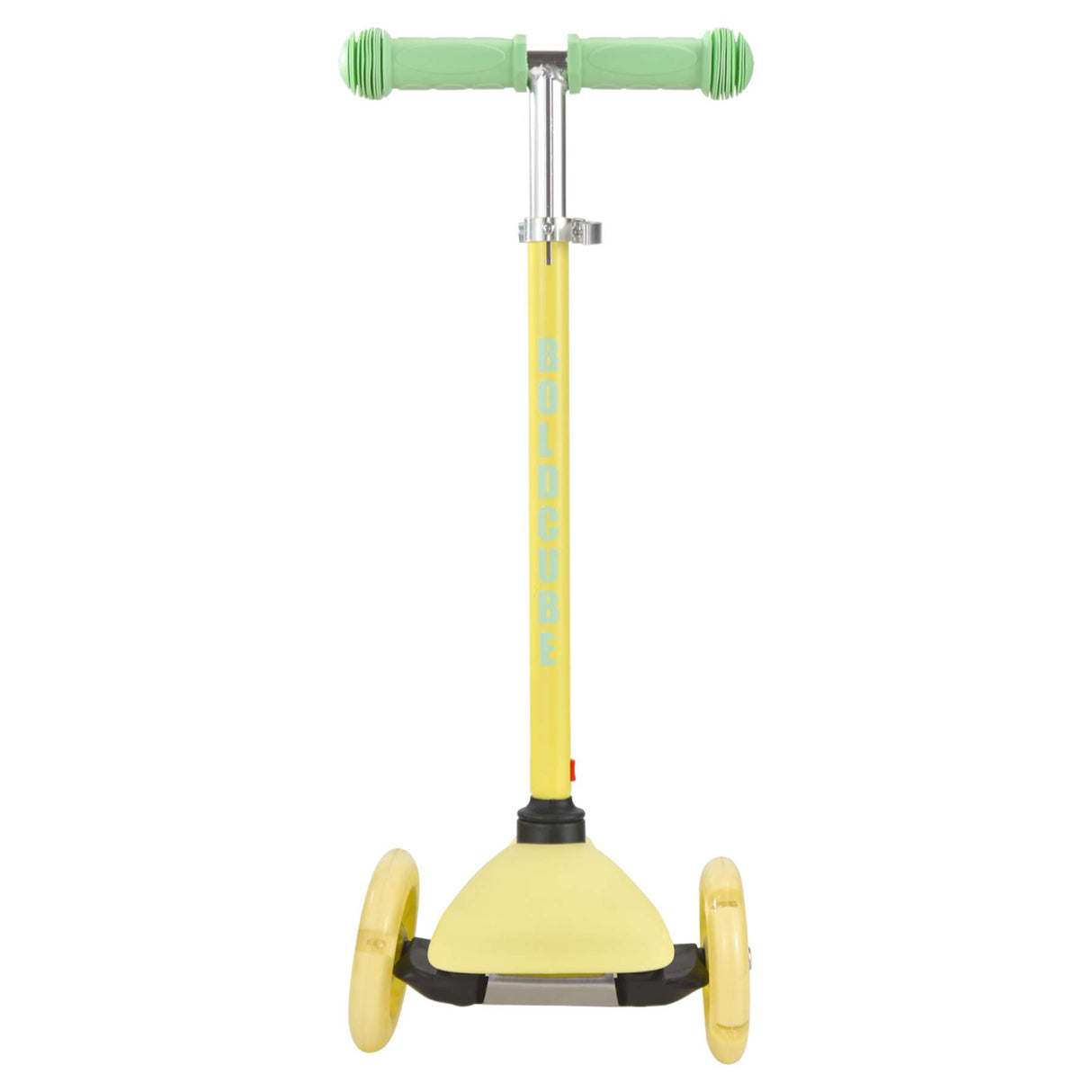 Boldcube teeny trehjulet scooter - gul