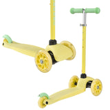 Boldcube teeny trehjulet scooter - gul