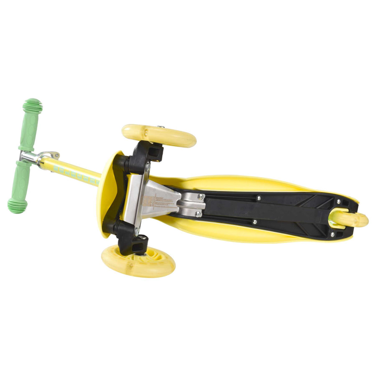 Boldcube teeny trehjulet scooter - gul