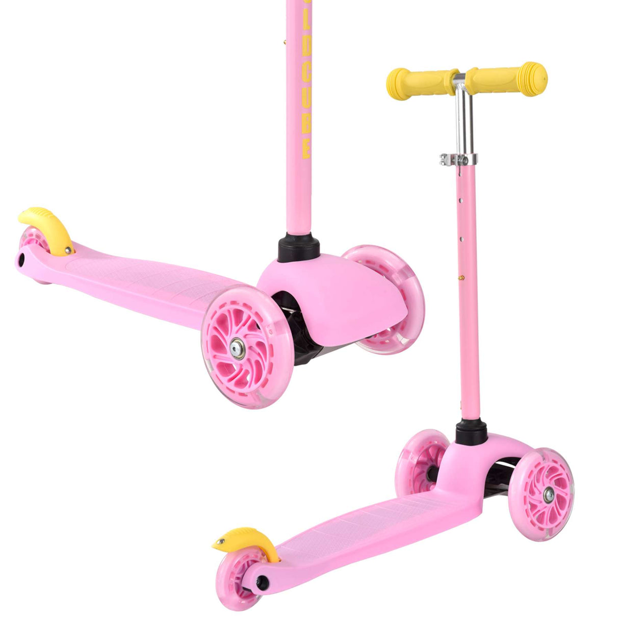 Kolmipyöräinen Boldcube teini-skootteri - pinkki