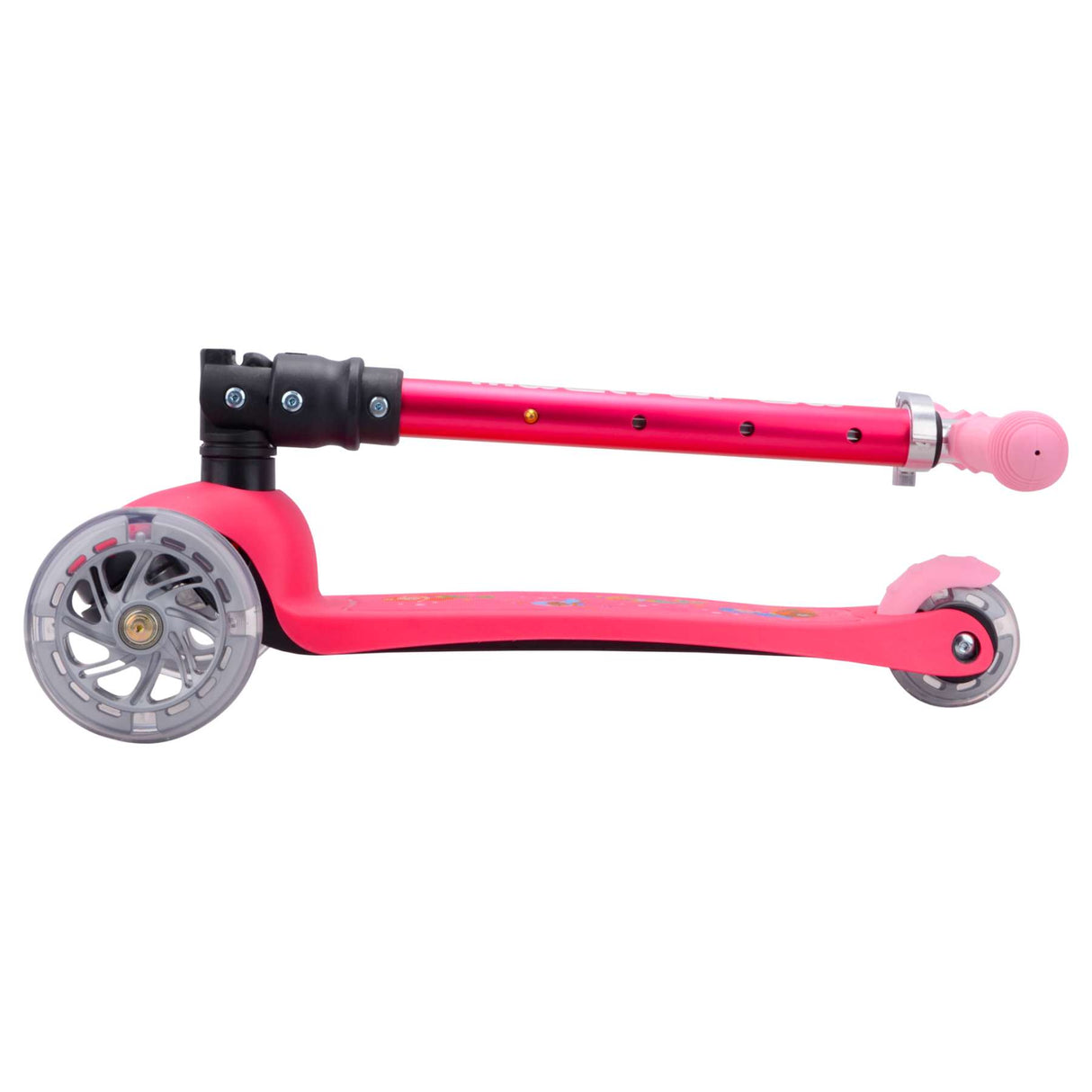 Boldcube teeny fold driewielstep - zeemeermin roze