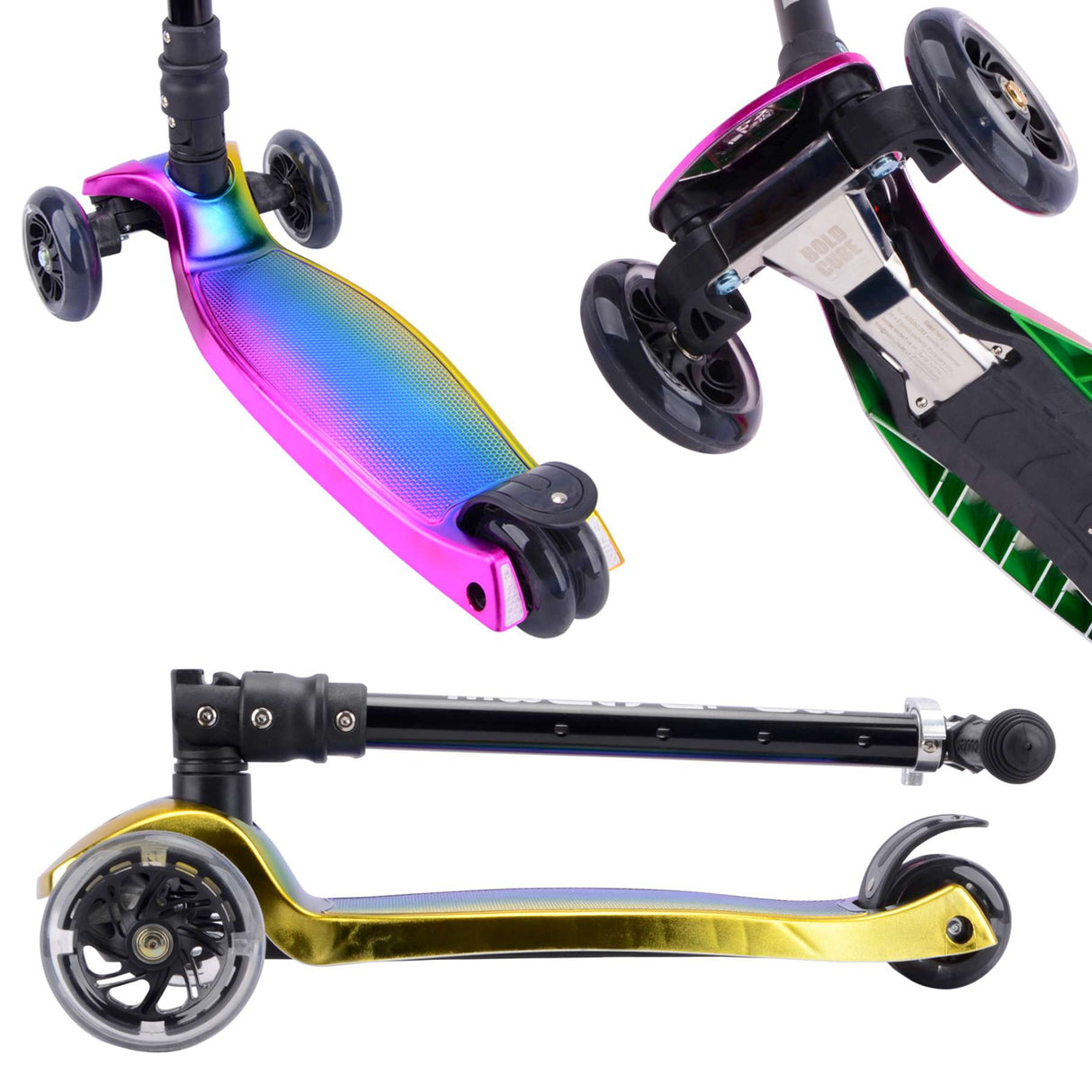 Boldcube big 3-wheel scooter - dark night