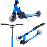 Scooter Boldcube deluxe de 2 rodas - azul safira