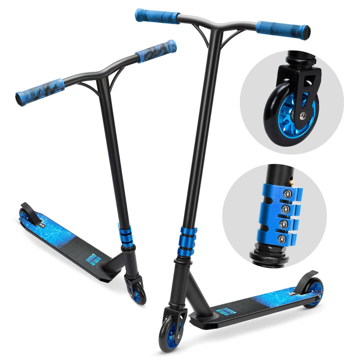 Boldcube deluxe stunt scooter - dark blue