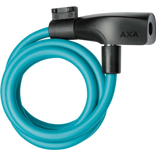 Axa cable lock resolute 120 8 light blue (card)