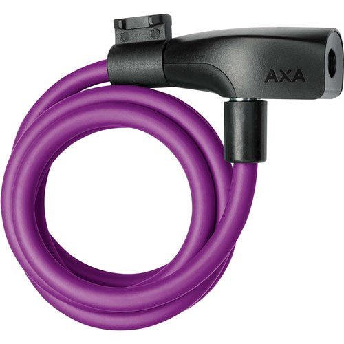 spiraalikaapelilukko Resolute 8-120 violetti