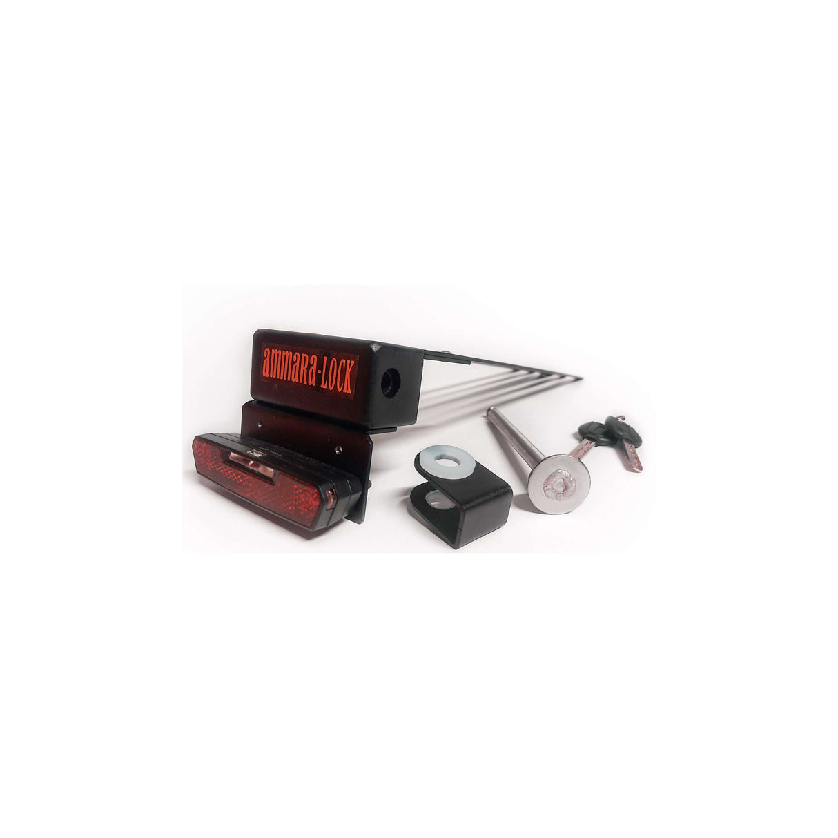 Ammara Lock Ammara-Lock battery lock Achterdrager Universal