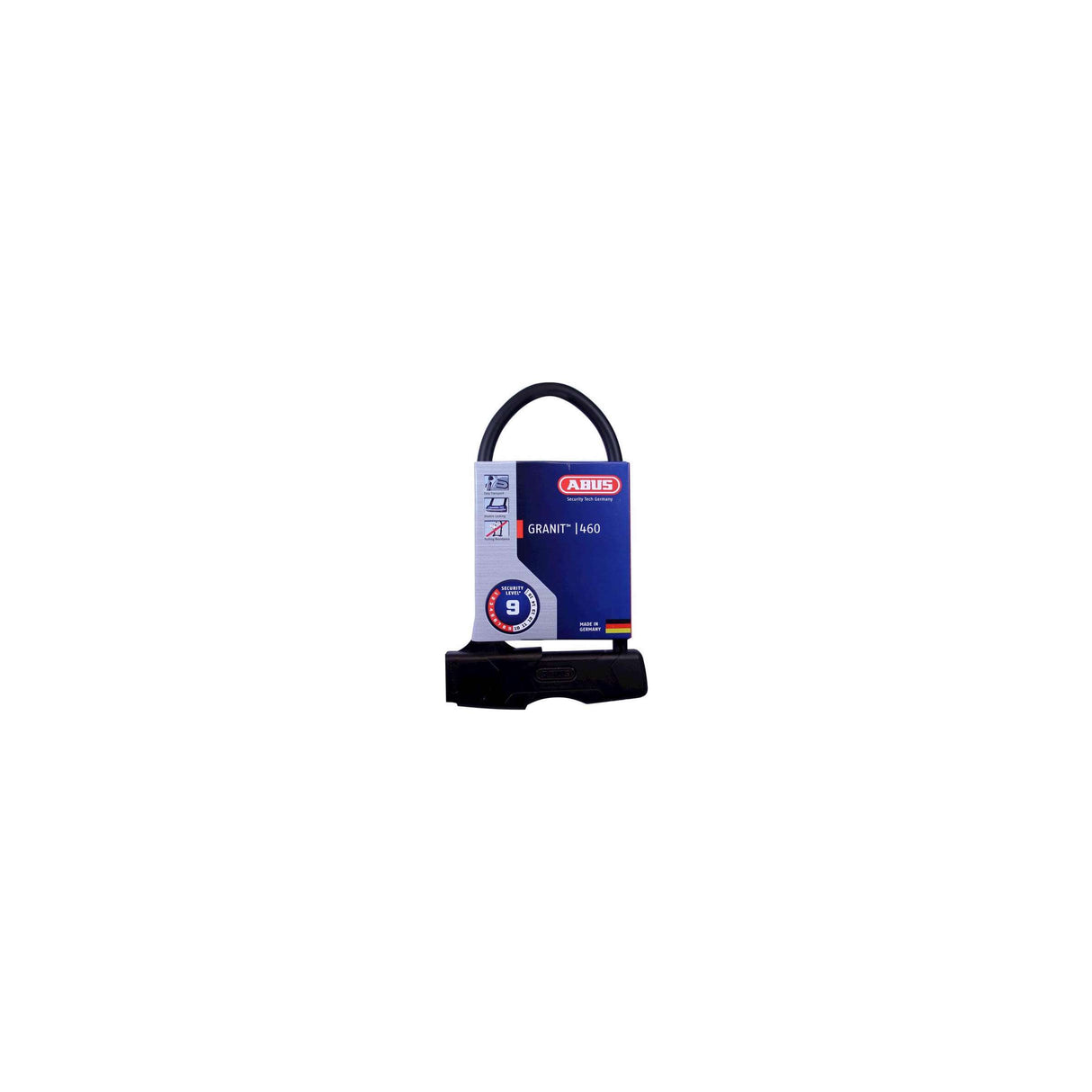 Abus Granit 460 Beugellot - 23cm - Black