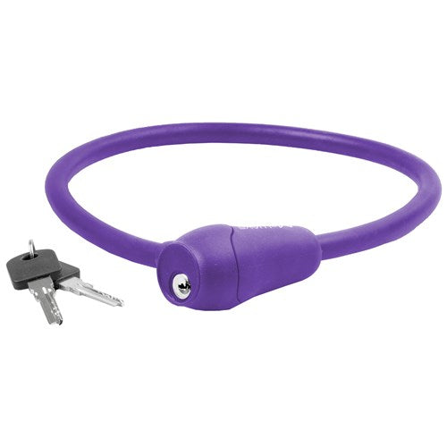 Mierda de cable m-onda silicona púrpura 60 cm12 mm