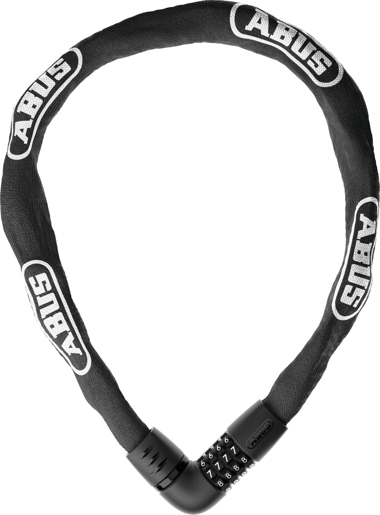 Abus kettingslot code tresor 6807c 110 black