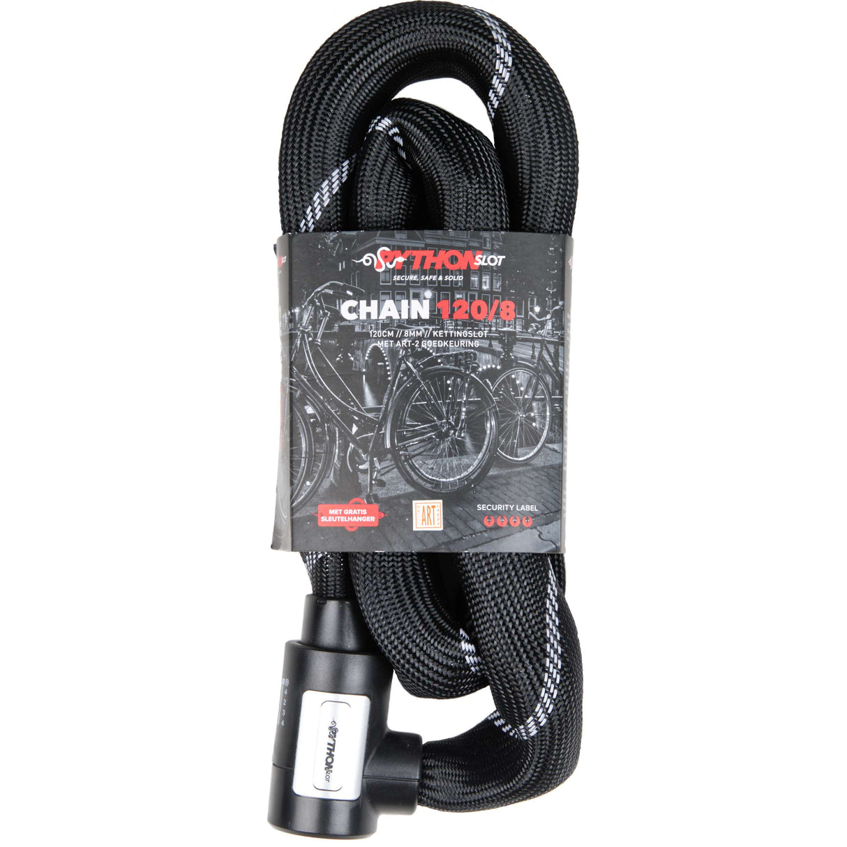 Python lock chain lock 8x120cm art-2
