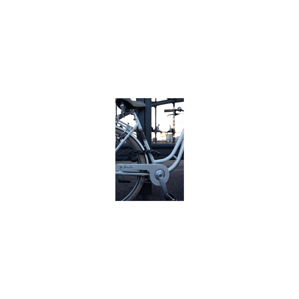 ABUS IVERA Chain 7210 110 - Черна - верижна брава - 110см