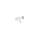 Abus Ring lock mounting set - Black - Universal