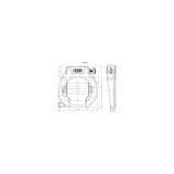 Abus Frame Ringslot Amparo 4750XL R. Security Level 9. With large wheel opening