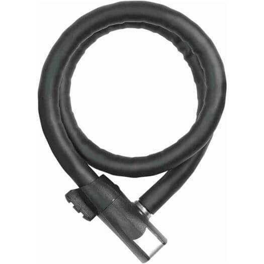 Abus aço -o -flex centuro 860 110 - 110 cm - preto