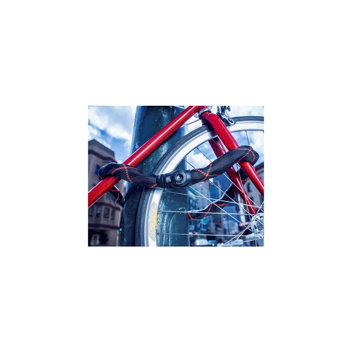 Abus Ivy Chain 9210 170 Lock de cadena de bicicletas - 170 cm - ART3 - Negro