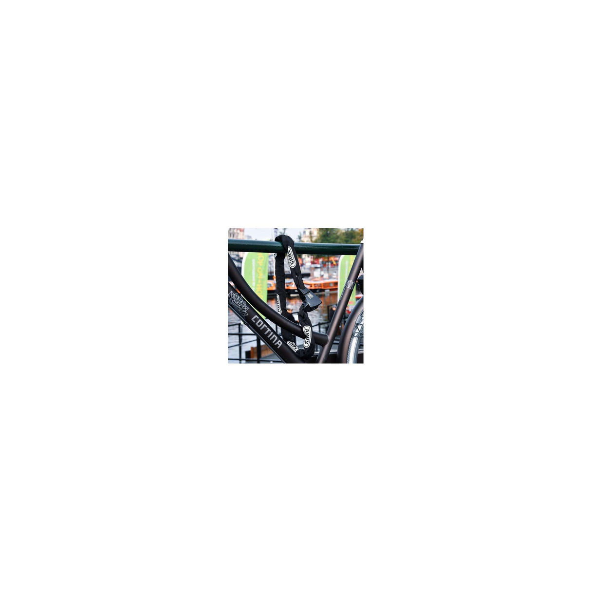 Abus Ionus 8900 110 schwaarz - Art2 Kette Lock (110 cm)