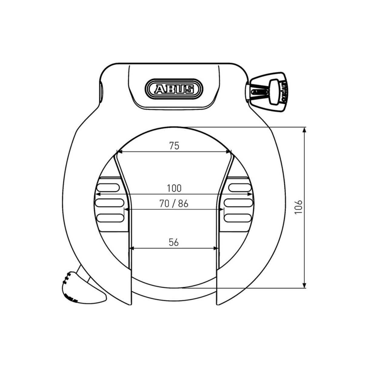 Abus Pro Amparo 4750S ART2 Sort