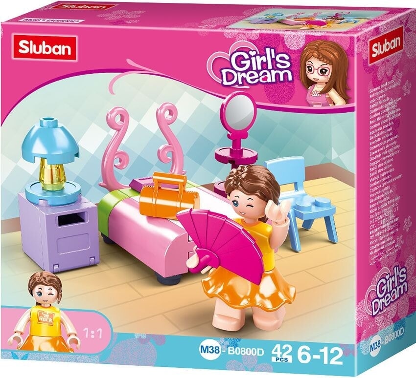 Sluban girl's dream slaapkamer (m38-b0800d)