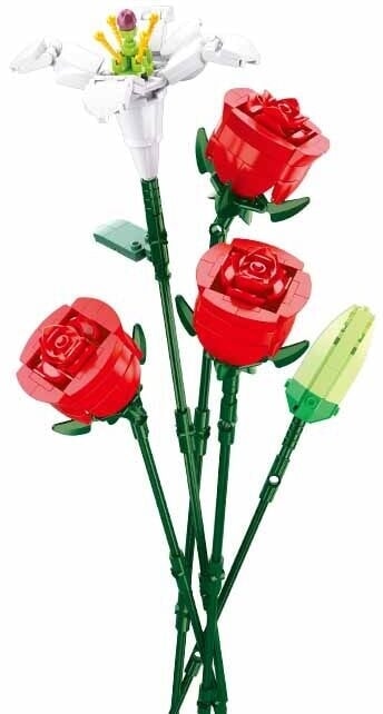 Sluban blomsterrose (m38-b1121b)
