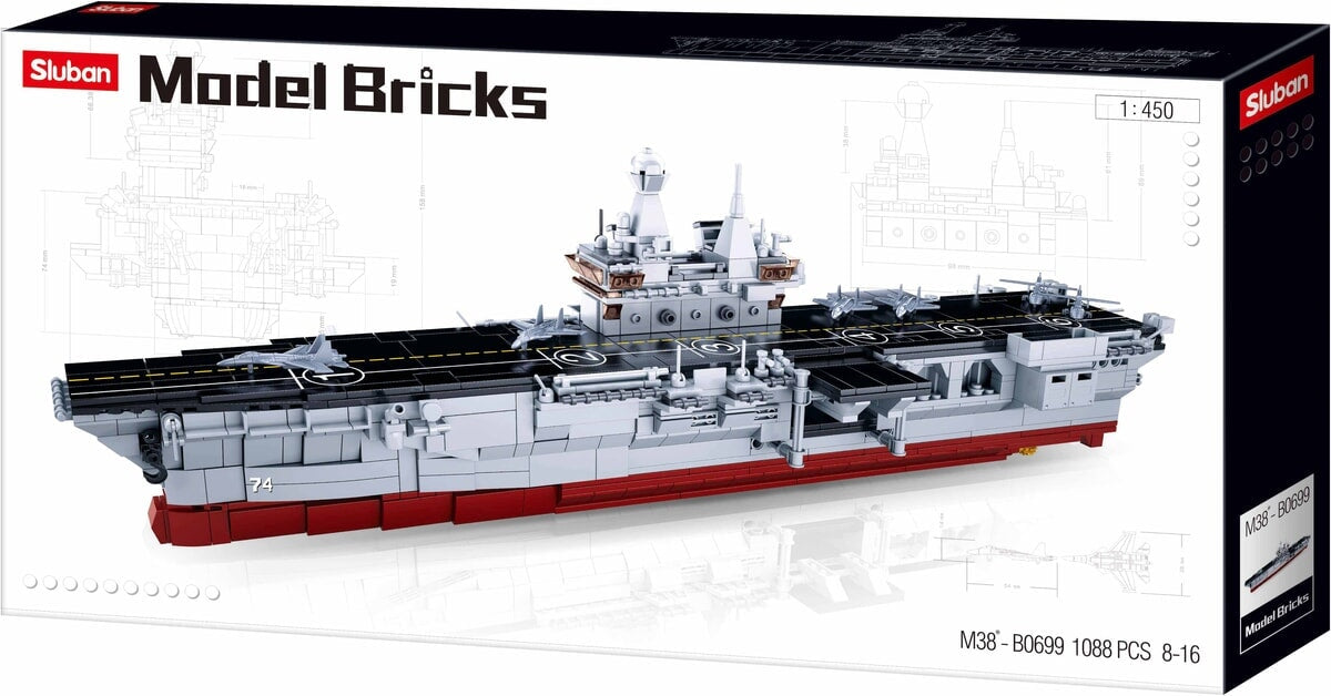 Sluban model bricks amfibisch aanvalsschip (m38-b0699)