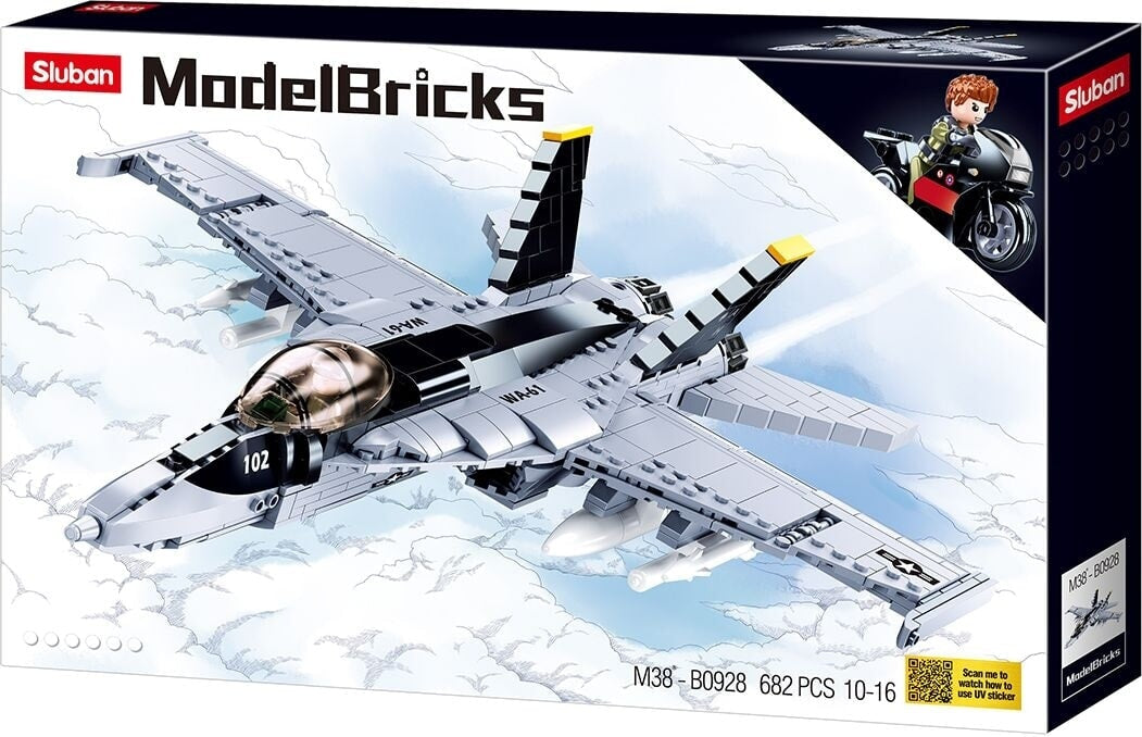 Sluban modelbricks super bumblebee fighter (m38-b0928)