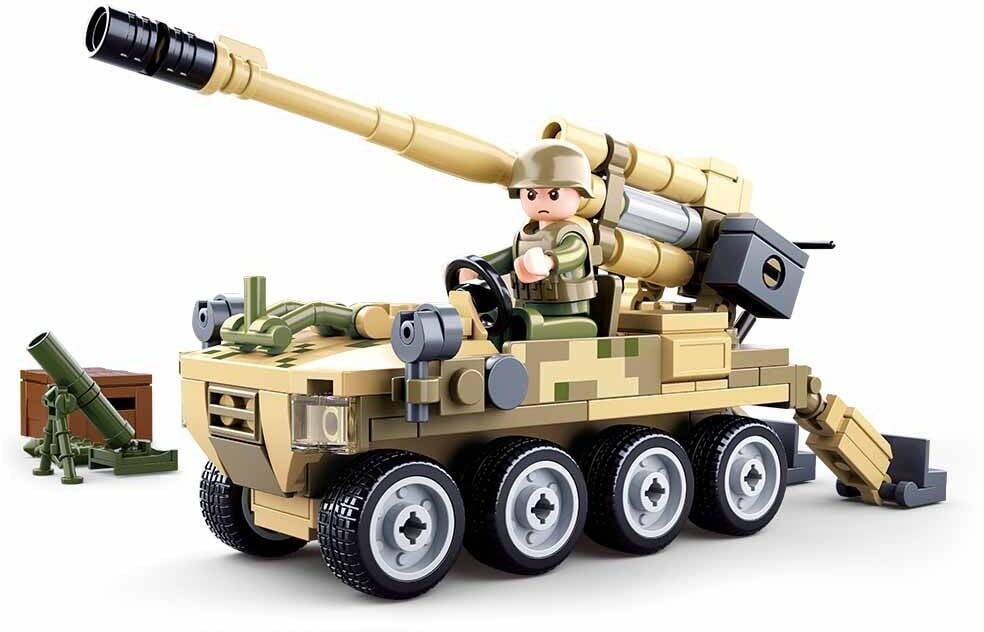 Sluban 8x8 Mobile Cannon