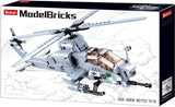 Sluban modelbricks aanvalshelikopter (m38-b0838)