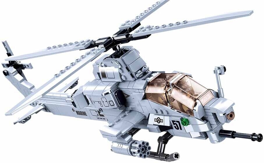 Sluban modelbricks aanvalshelikopter (m38-b0838)