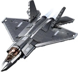 Sluban j-35s stealth aircraft metal coating version (m38-b1186)