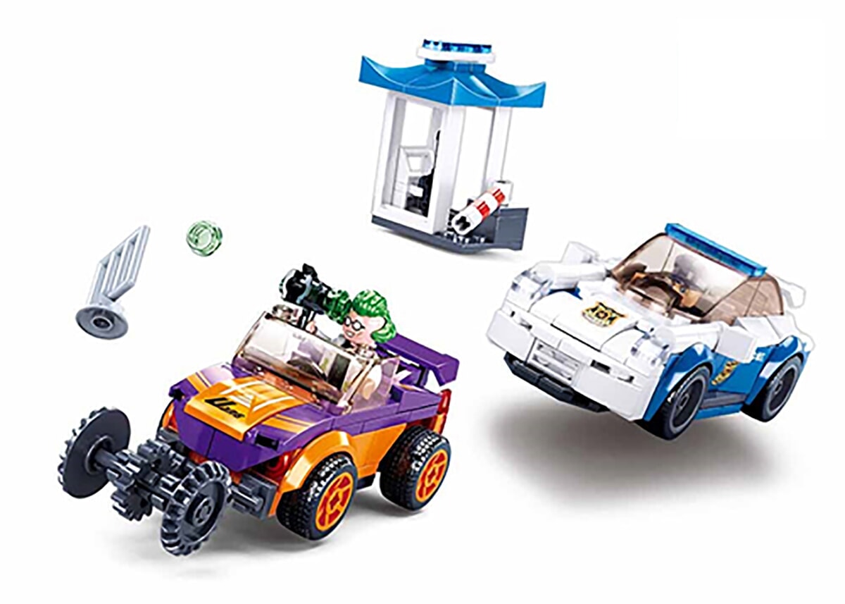 Sluban police politie achtervolging met pull-back (m38-b0825)