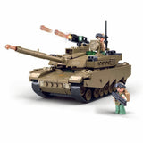 Sluban army tank oef-m1xs (m38-b1256)