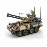 Sluban army tank M38-B1258 Stryker ADS