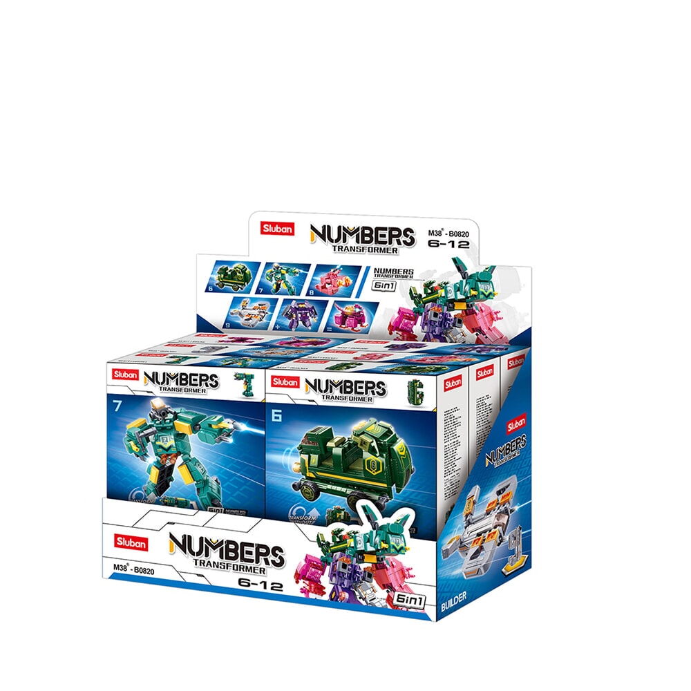 Sluban numbers display ii (m38-b0820)