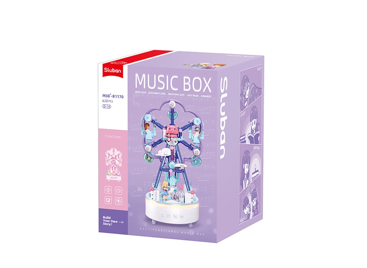 Sluban happy star music box (m38-b1170)