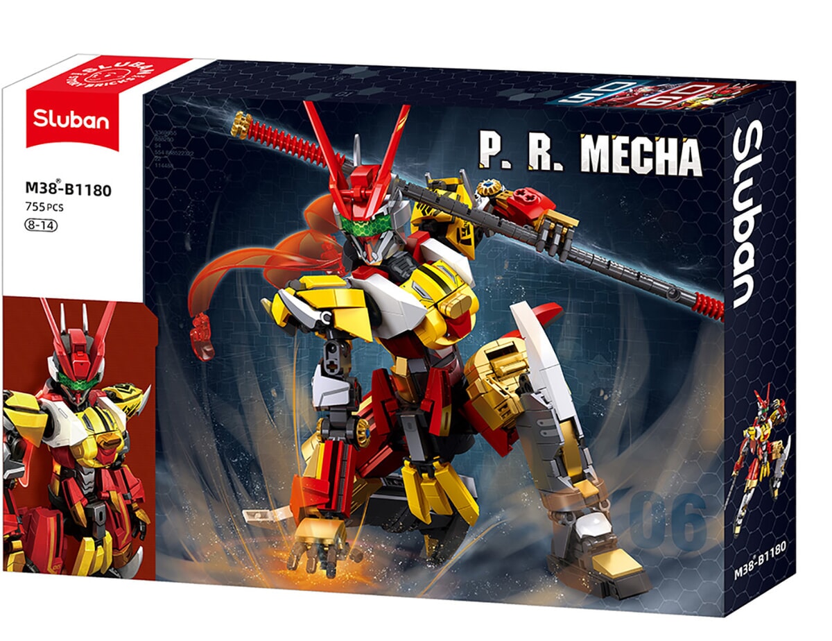 Sluban p.r. mecha cyber goku (m38-b1180)