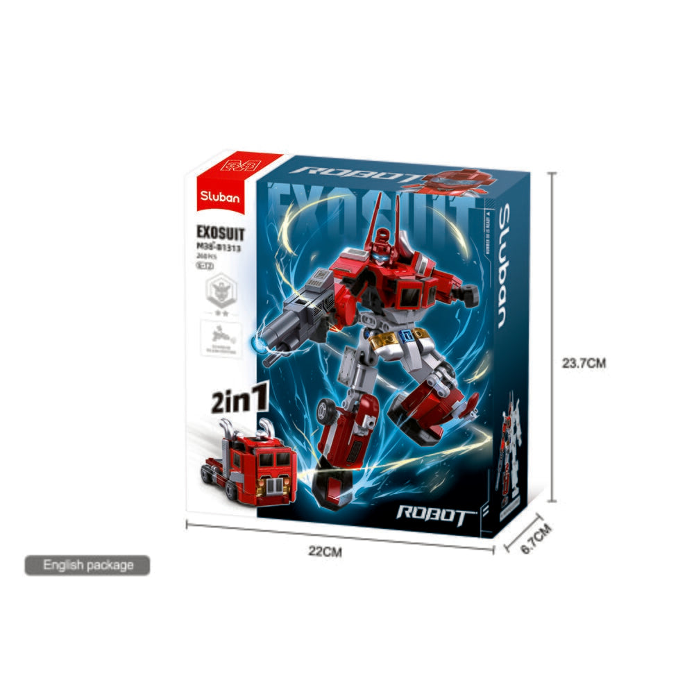 Sluban autobots lastbil (m38-b1313)