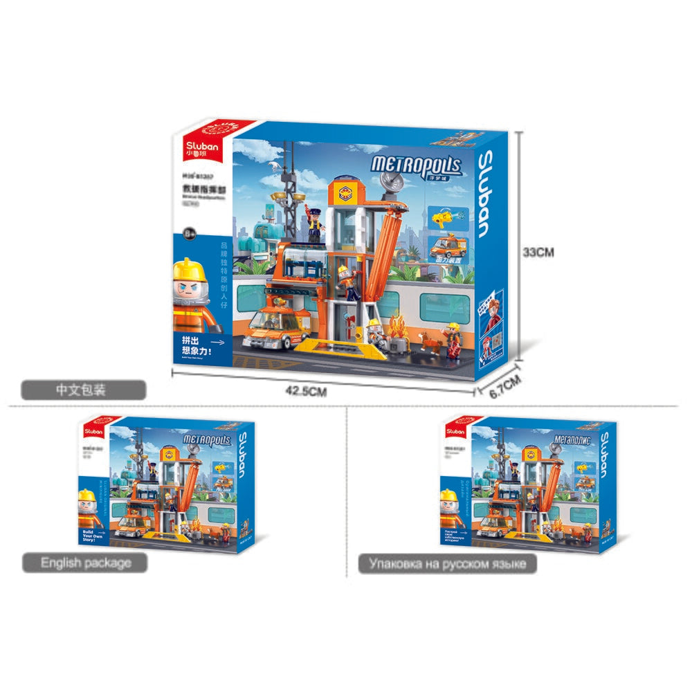 Sluban metropolis reddingshoofdkwartier (m38-b1287)