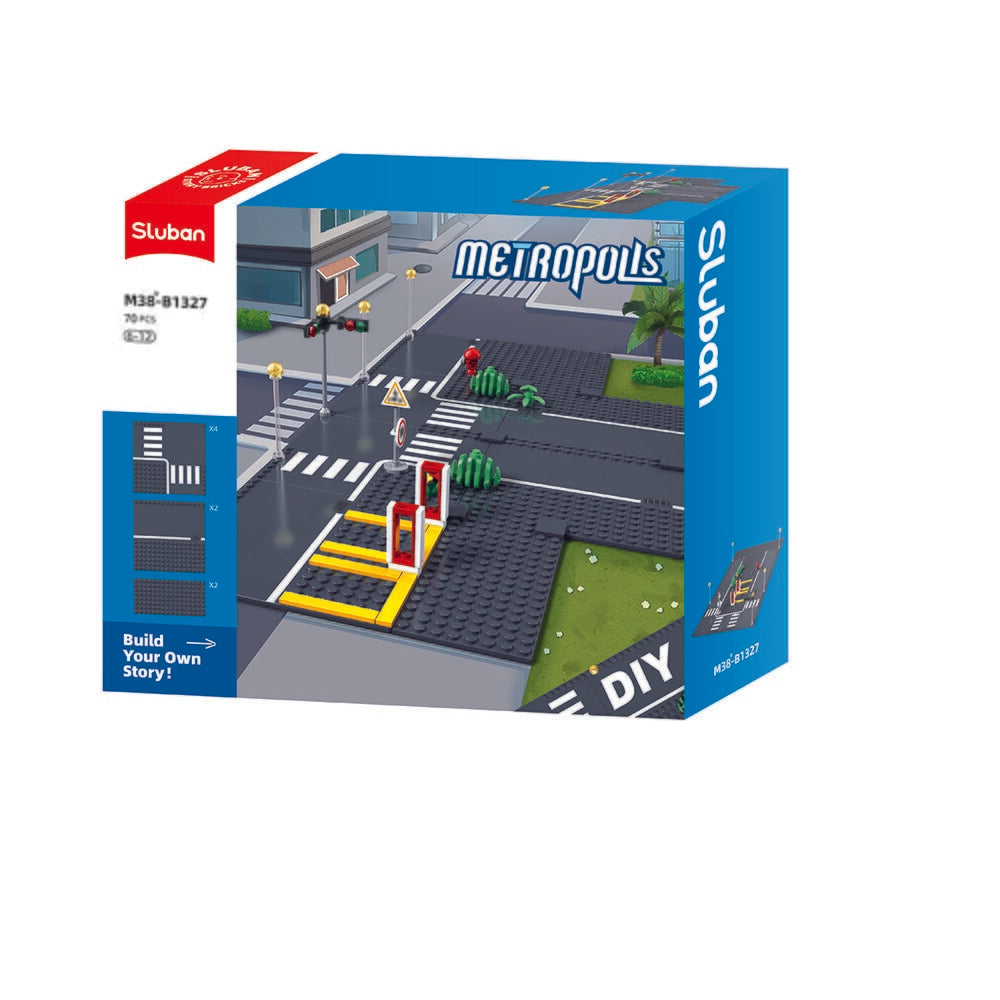 Sluban metropolis basisplaat wegdek (m38-b1327)