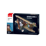 Sluban modelbricks jachtvliegtuig sopwith camel s 1 35 (m38-b1293)