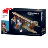 Sluban modelbricks jachtvliegtuig sopwith camel s 1 35 (m38-b1293)