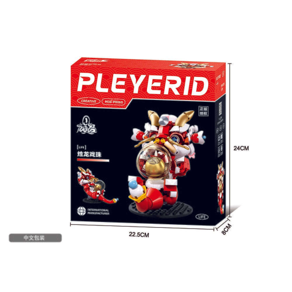 Sluban pleyerid klassieker van bergen zee vurige draak pleyerid (m38-p8060)