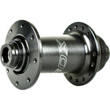 Miche Front Hub R-DX THRU-akseli 16+8G TX12 MUSTA