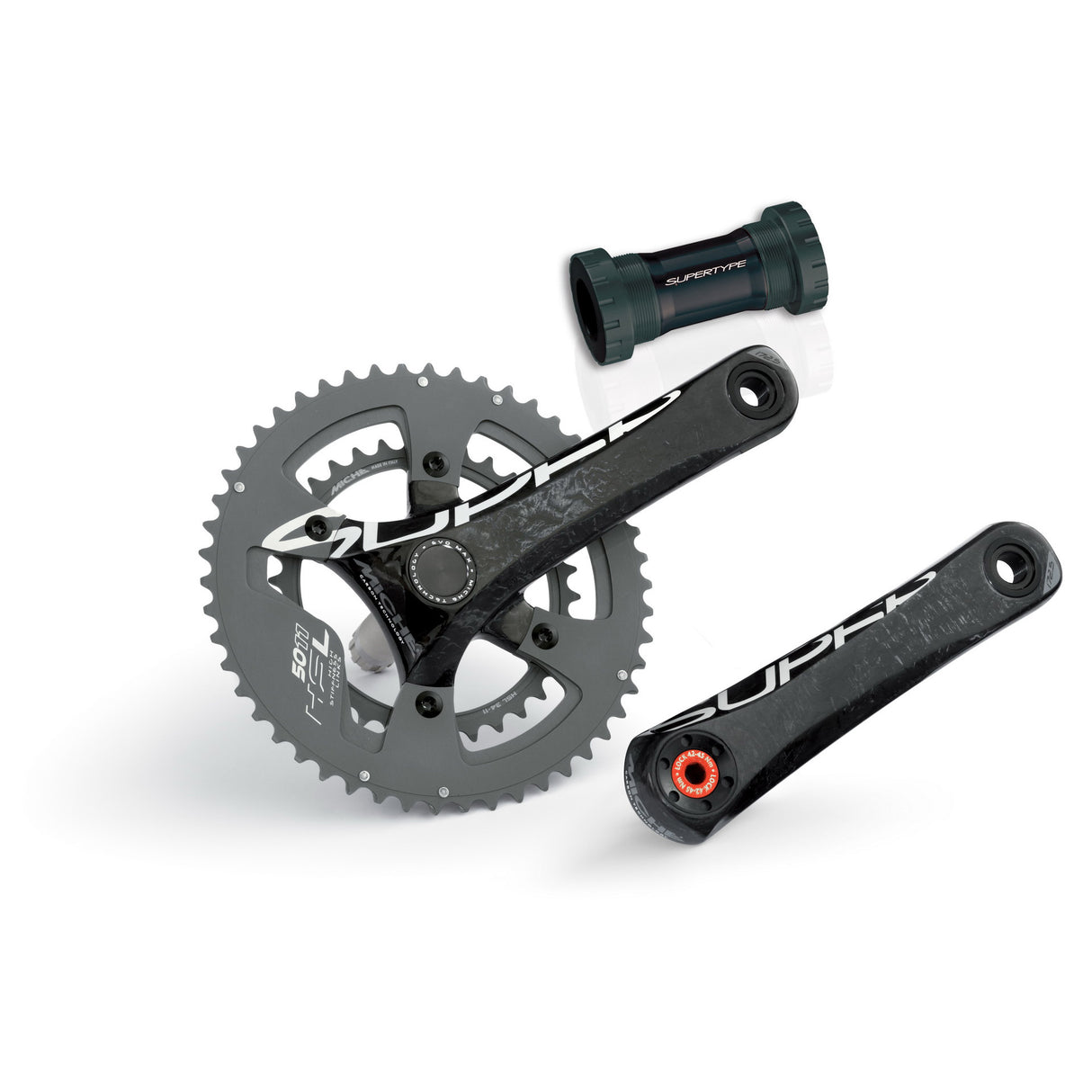 Miche Crankset Supertype RS Carbon 11v 170 mm 39-54