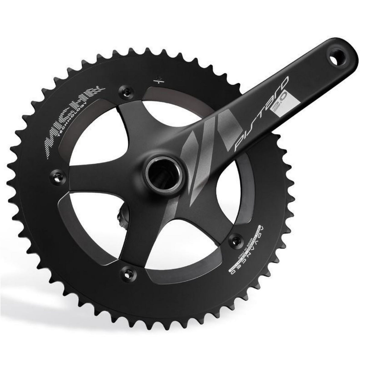 Miche crankset pistard 2.0 165mm 52t black