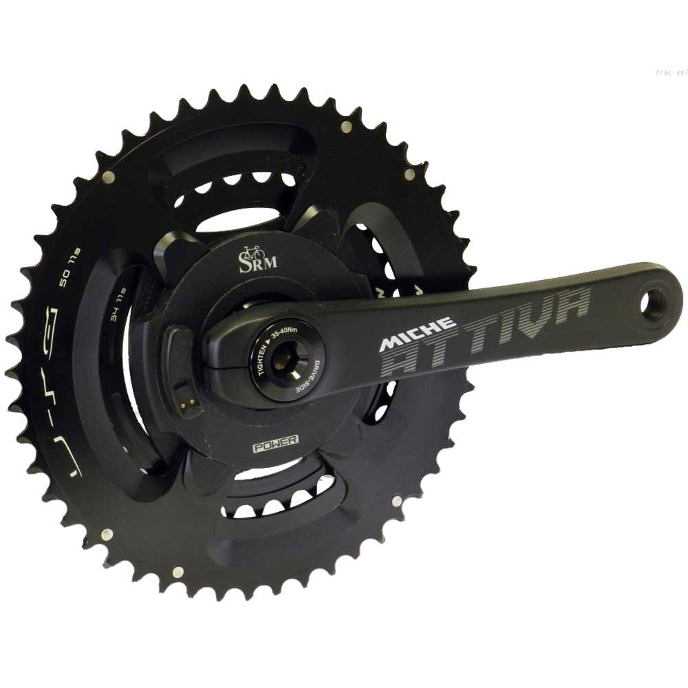 Miche crankset Attiva with SRM power meter 172mm 34 50 boxed